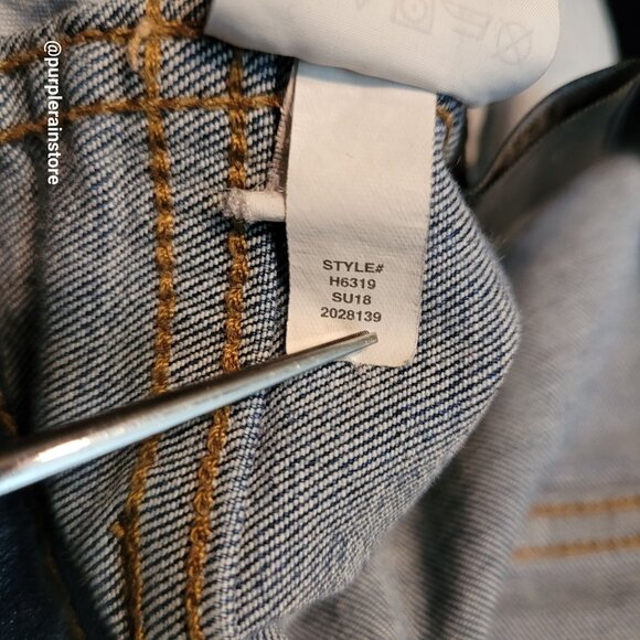 Madewell Jeans 28 Skinny Button Fly 10" High Rise Rosecliff H6319 Tummy Control - Picture 7 of 13